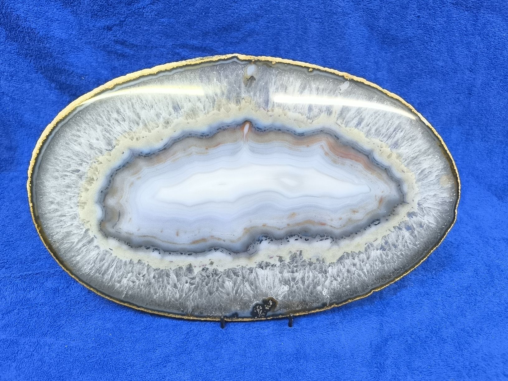 Minerali & Pietre curative: Wunderschöne Achat Scheibe Riesig ! 40cm gross,  Edelstein – Nuovo (secondo la descrizione) da Oberwil b. Zug venduto da Gto469 2
