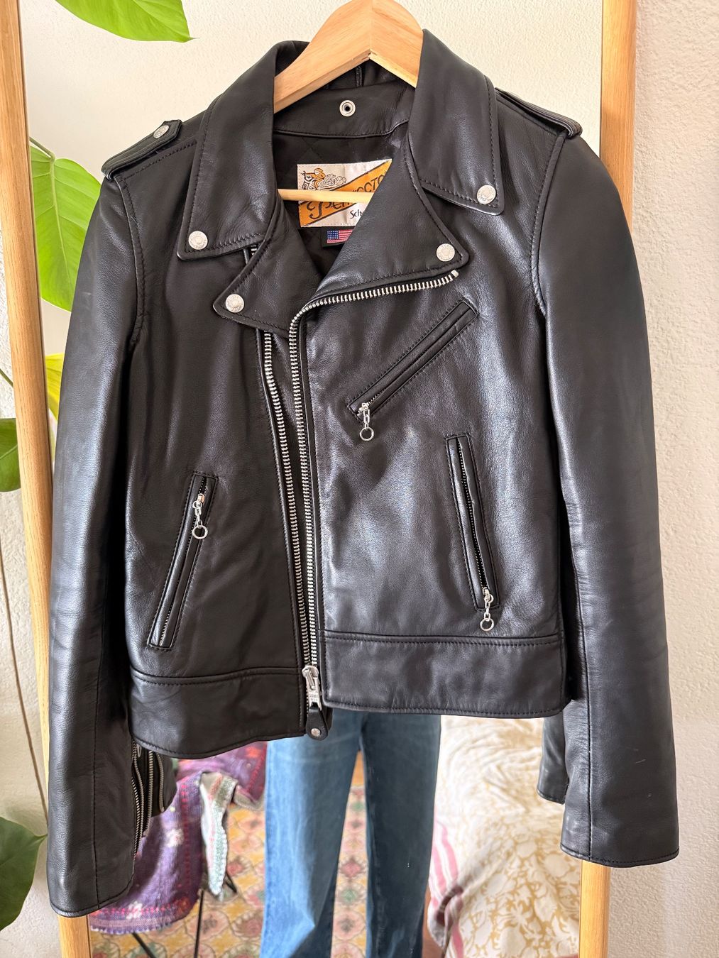 Schott Giacche: Original Lederjacke Perfecto von Schott NYC, S – Usato da Herrliberg venduto da co_keller