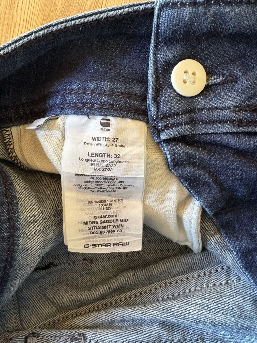 G-Star Jeans: G-Star Raw Jeans Damen 27/32 – Gebraucht aus Serneus von bragi 2