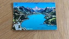 Alte Ansichtskarte Vierwaldstättersee, Brunnen