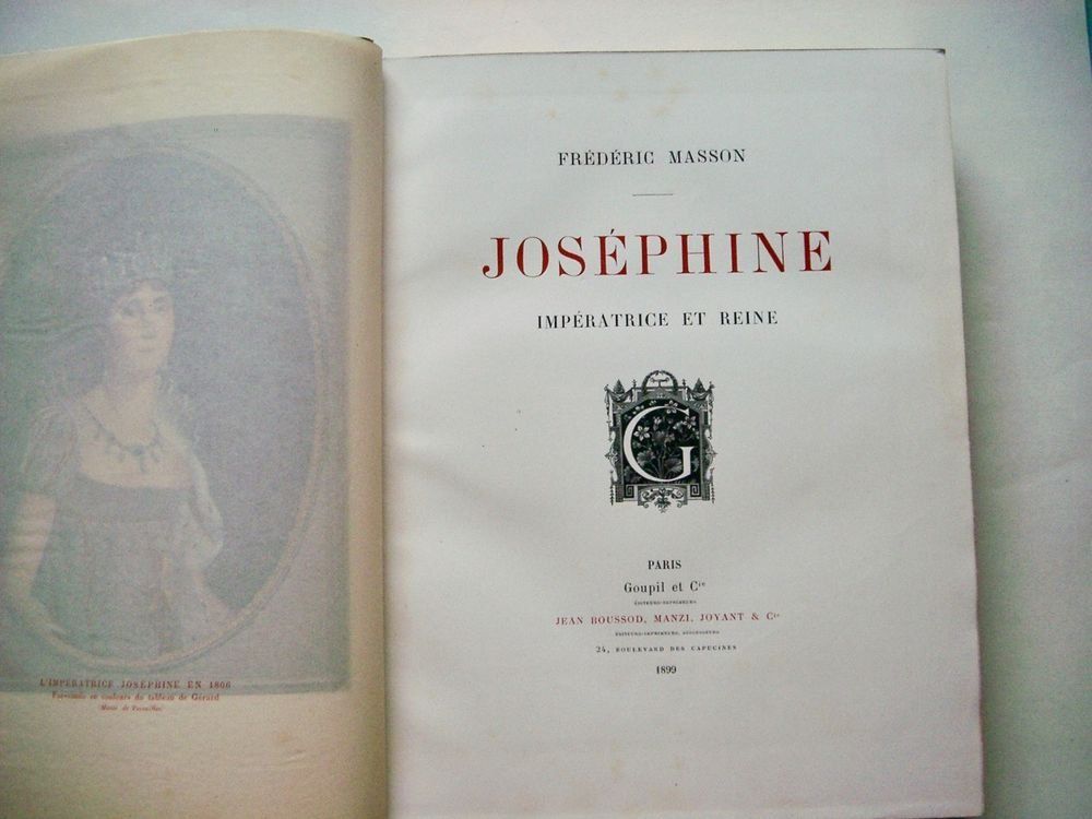 Libri: Josephine, Kaiserin und Königin – Usato da Winkel venduto da Gallica 3