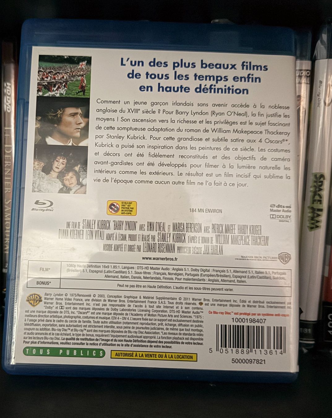 Tutti i DVDs: Barry Lyndon (1975) - Blu-ray – Usato da Semsales venduto da __Florian__ 2