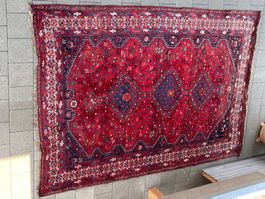 Echter Perserteppich "Shiraz Bounayi", Registrier-Nr. 382218