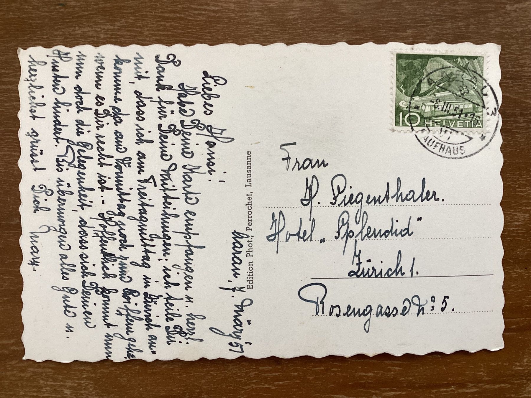 Cartes postales: AK Aarau 1951 – D'occasion à Zürich par tol_b7c7 1