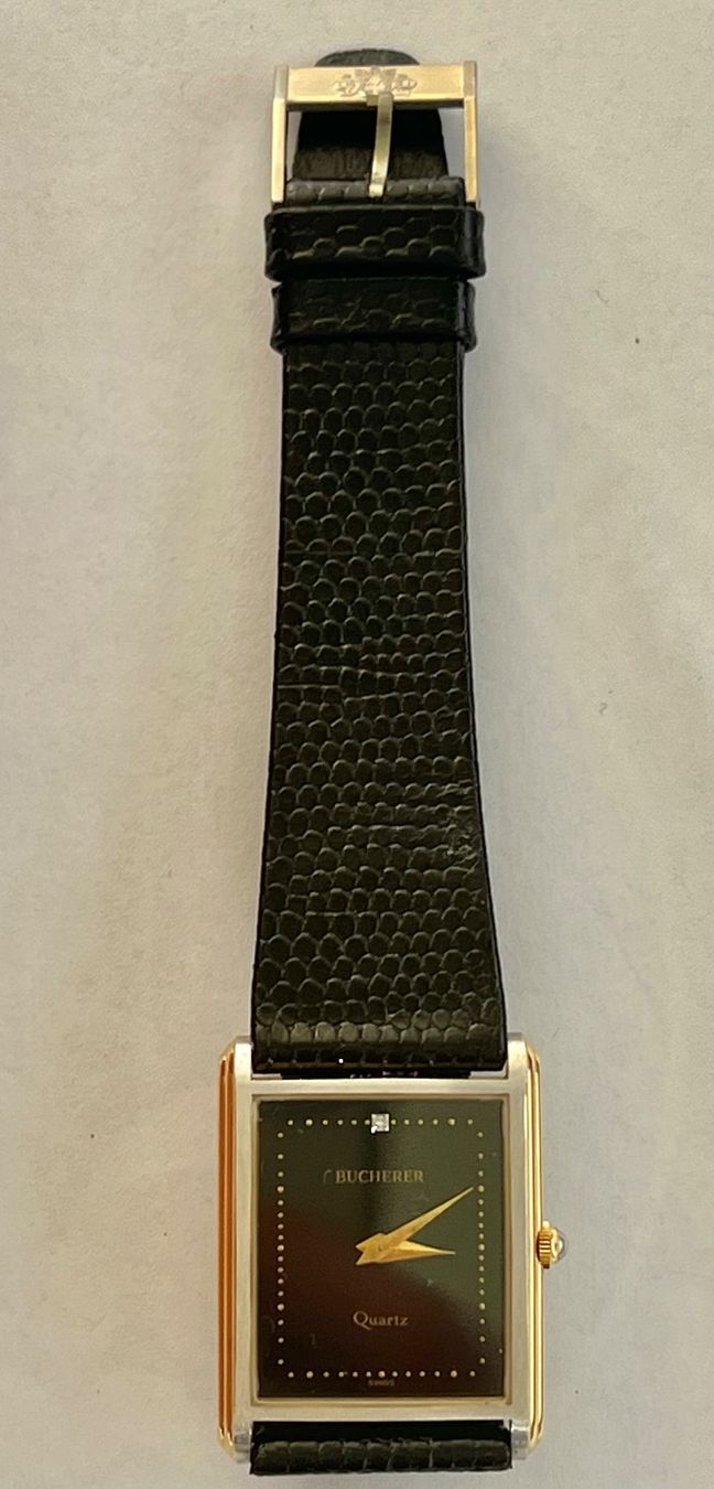 Bucherer Orologi: Montre BUCHERER Quartz plaqué or – Nuovo (secondo la descrizione) da Chavornay venduto da MD_77 2