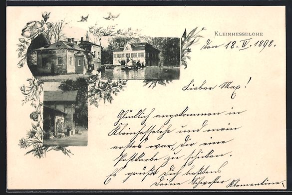 Cartes postales: München-Schwabing, Restaurant Kleinhess – D'occasion à Berlin par bartko-reher