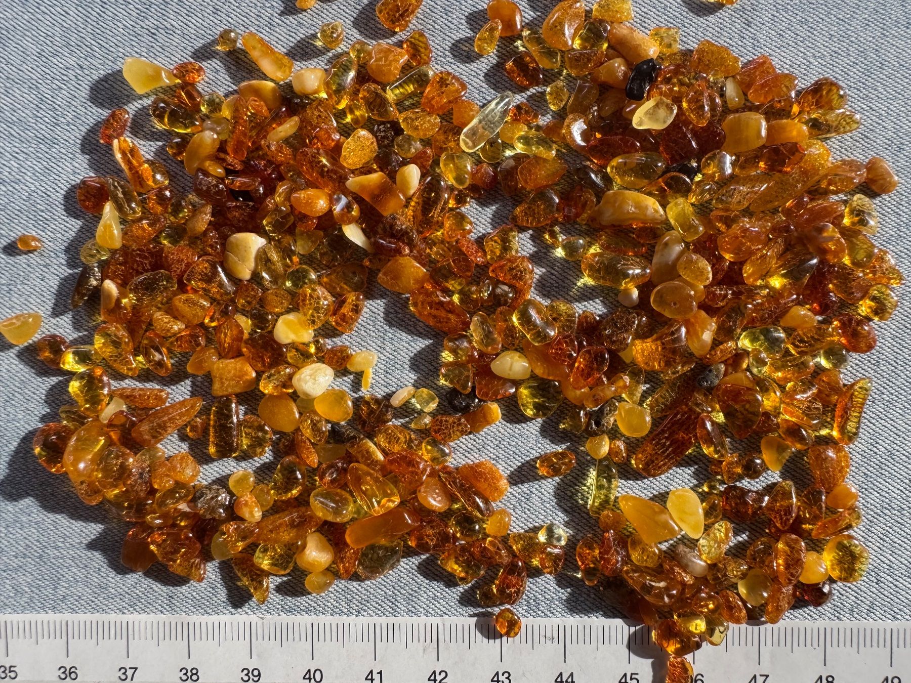 Fossili: Bernstein   LOT Amber   echt       zum Basteln – Nuovo e nell'imballaggio originale da Leuggern venduto da gemshow
