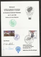 Ballon 1996 Deutschland Stahringen Hilzingen Luftpost