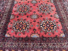 Wunderschöner grosser Afghan - handgeknüpfter Orientteppich