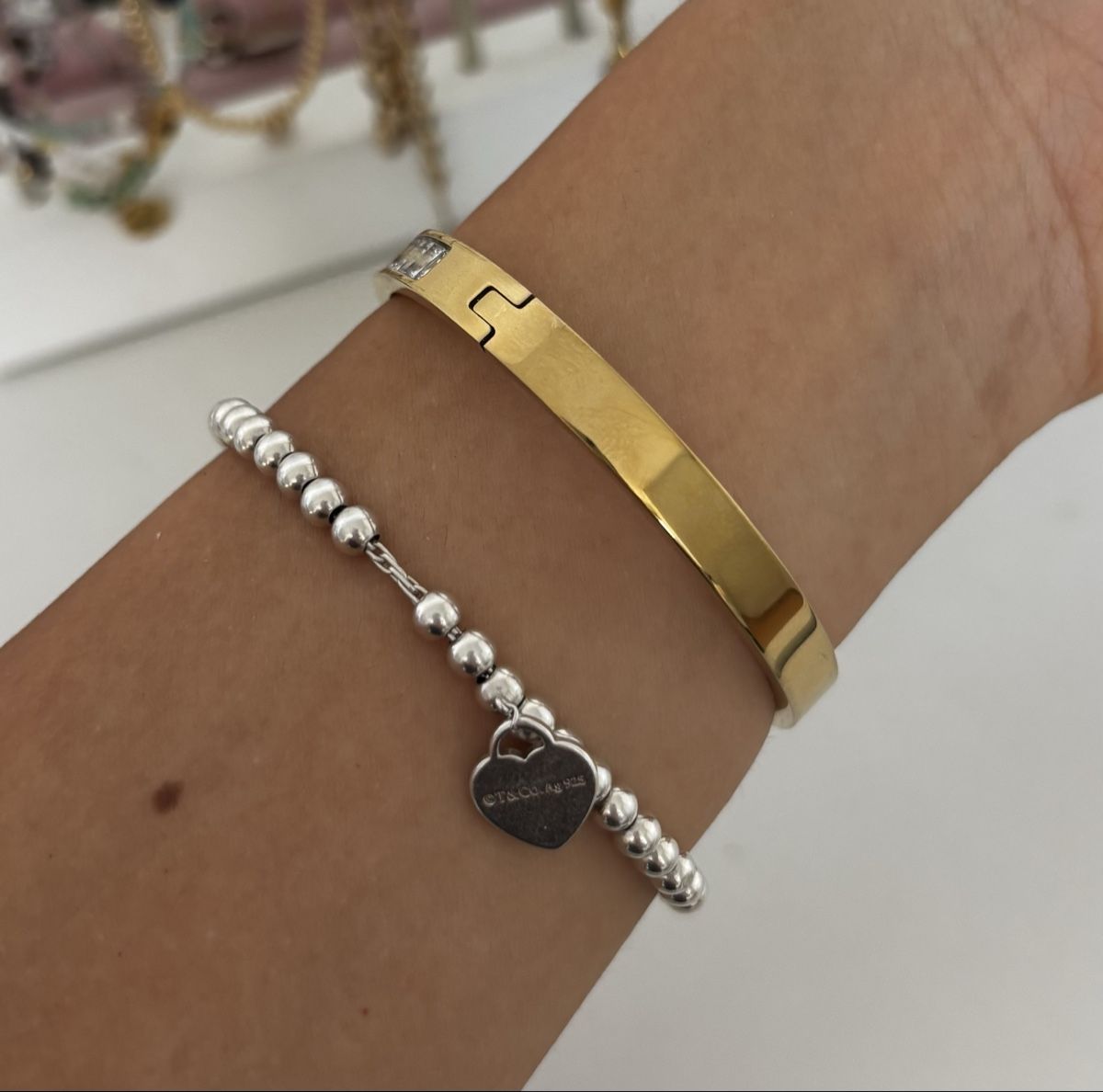 Bracelets: Armreif mit Steinen – Neuf (Voir description) à Basel par Vaniiiy 2