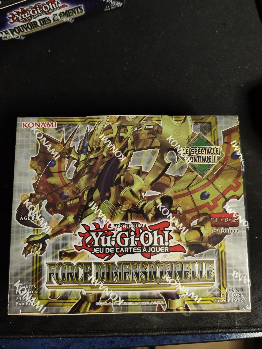 Yugioh Sammelbilder & Trading cards: Yu-Gi-Oh Boite de boosters de Force Dimensionnelle – Neu und originalverpackt aus Sonceboz-Sombeval von mil_8vr2