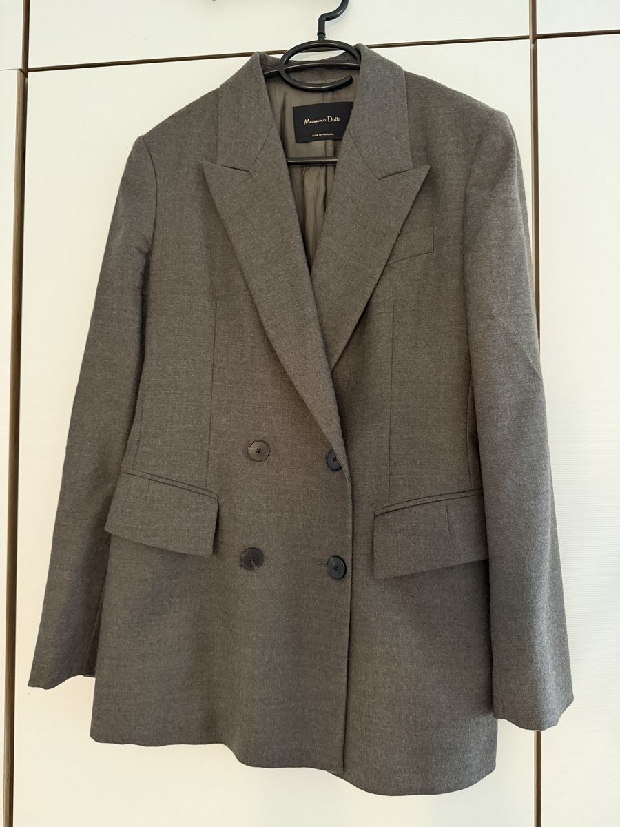 Massimo Dutti Completi & Tailleur: Blazer Massimo Dutti Graubraun / Grösse 36 neuwertig – Usato da Bertschikon Gossau venduto da chanty_7