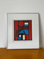 „Blue Bird“ Original-Serigrafie von Jette Thyssen, 1983