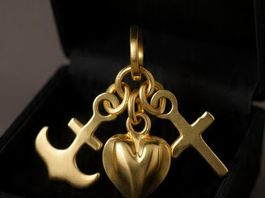 3 Goldanhänger 8k Gold