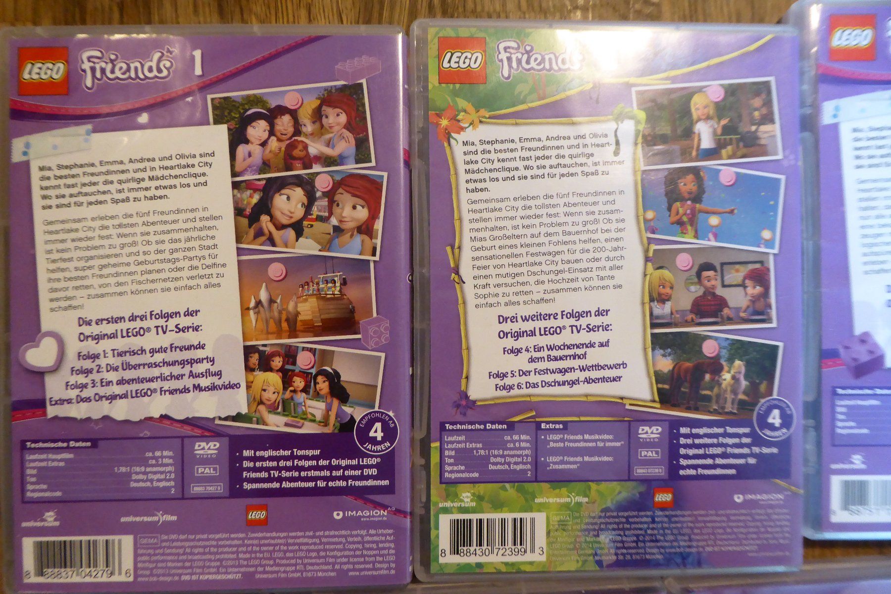 Tous les DVDs: DVD Sammlung Lego Friends 1-9 – D'occasion à Allschwil par Summelsarium 5