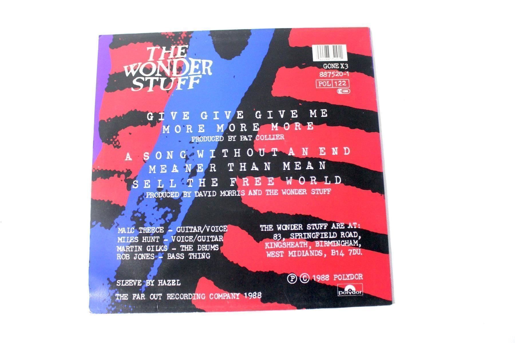 Dischi in vinile: WONDER STUFF: Give Give Give Me More... – Usato da Bern venduto da kultiges 2