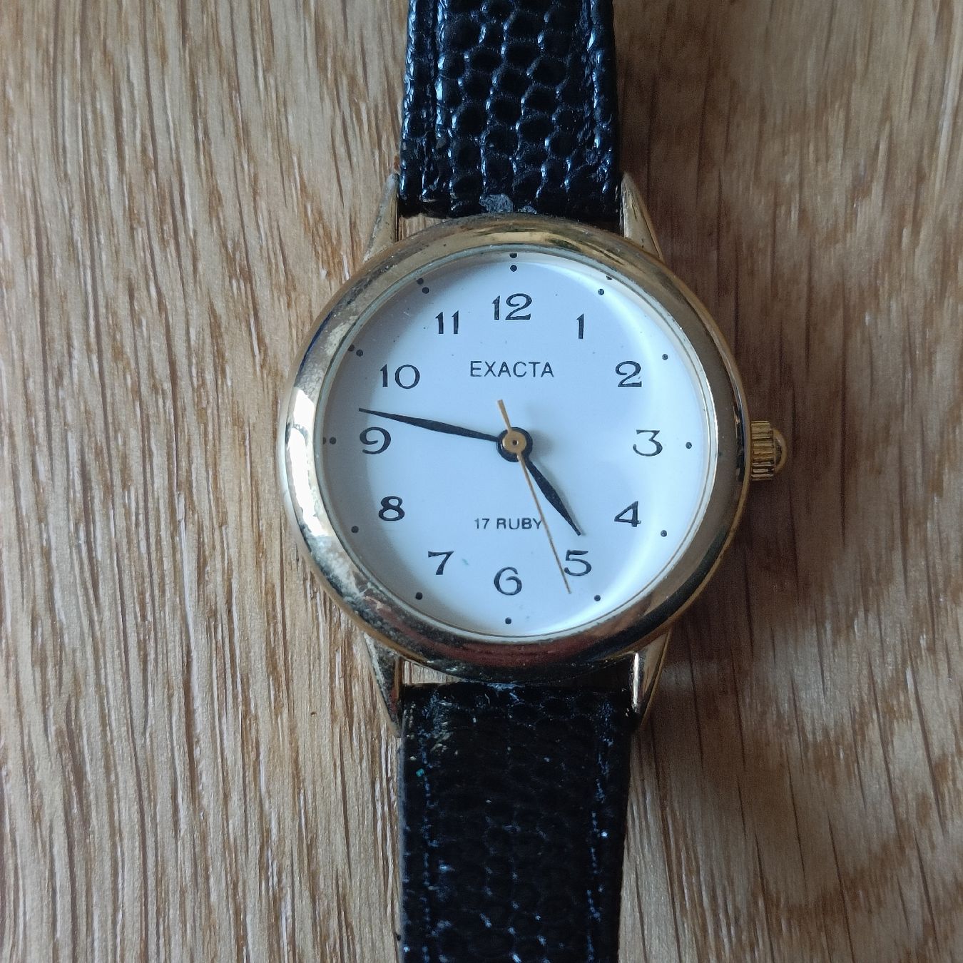 Orologi: Exacta Handaufzug Uhr – Usato da Giubiasco venduto da giubi01 3