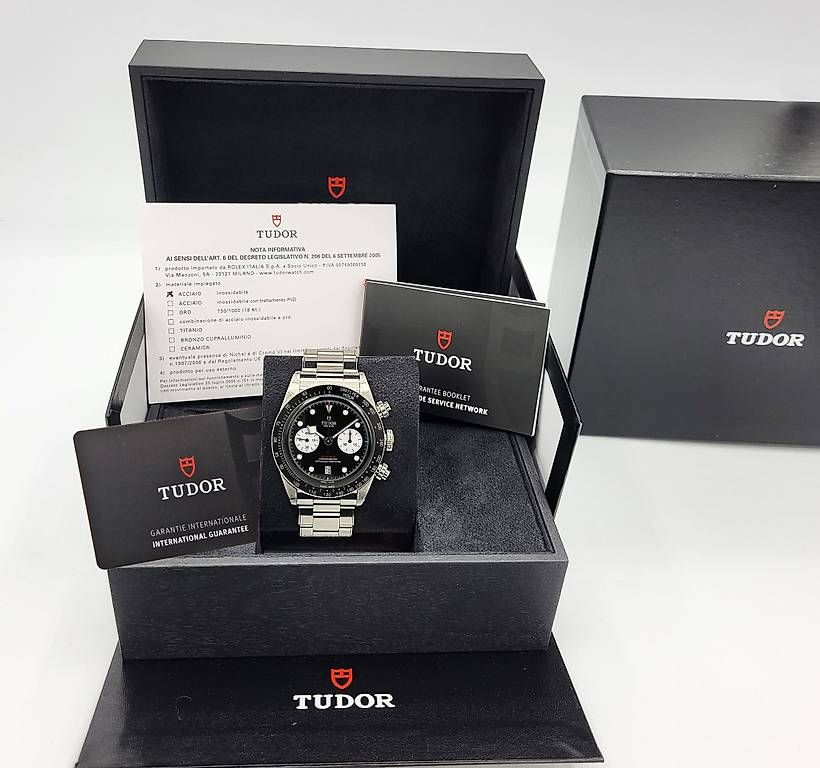 Tudor Orologi: Tudor Black Bay Chrono 79360N Full-Set – Usato da Stabio venduto da phi_k5ws
