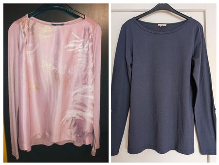 2 schöne Langarmshirts von Esprit Gr. S