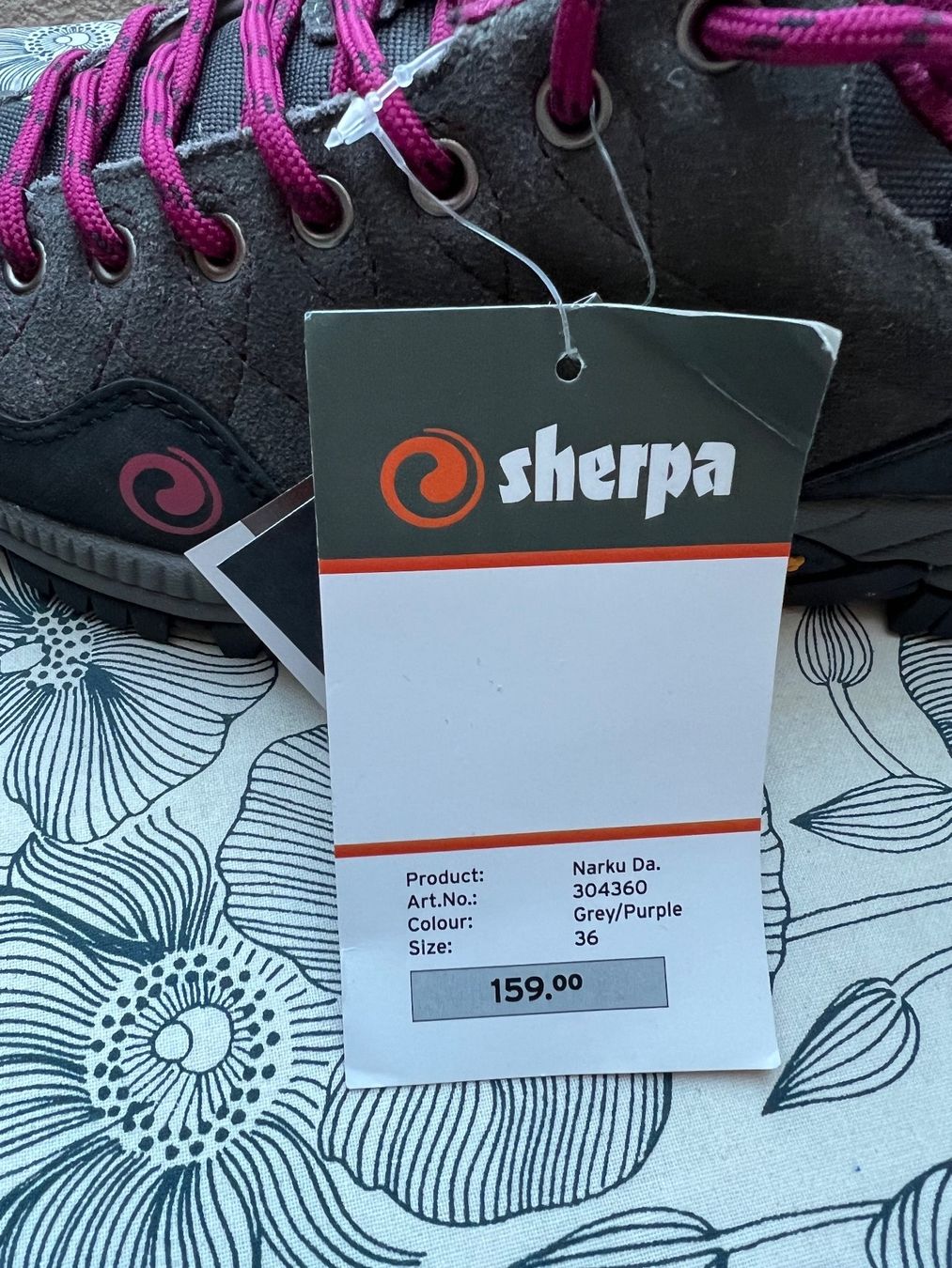Sherpa Schuhe für Mädchen: Chaussure de trekking Sherpa t36 neuve – Neu und originalverpackt aus Savagnier von Pivovar2 4