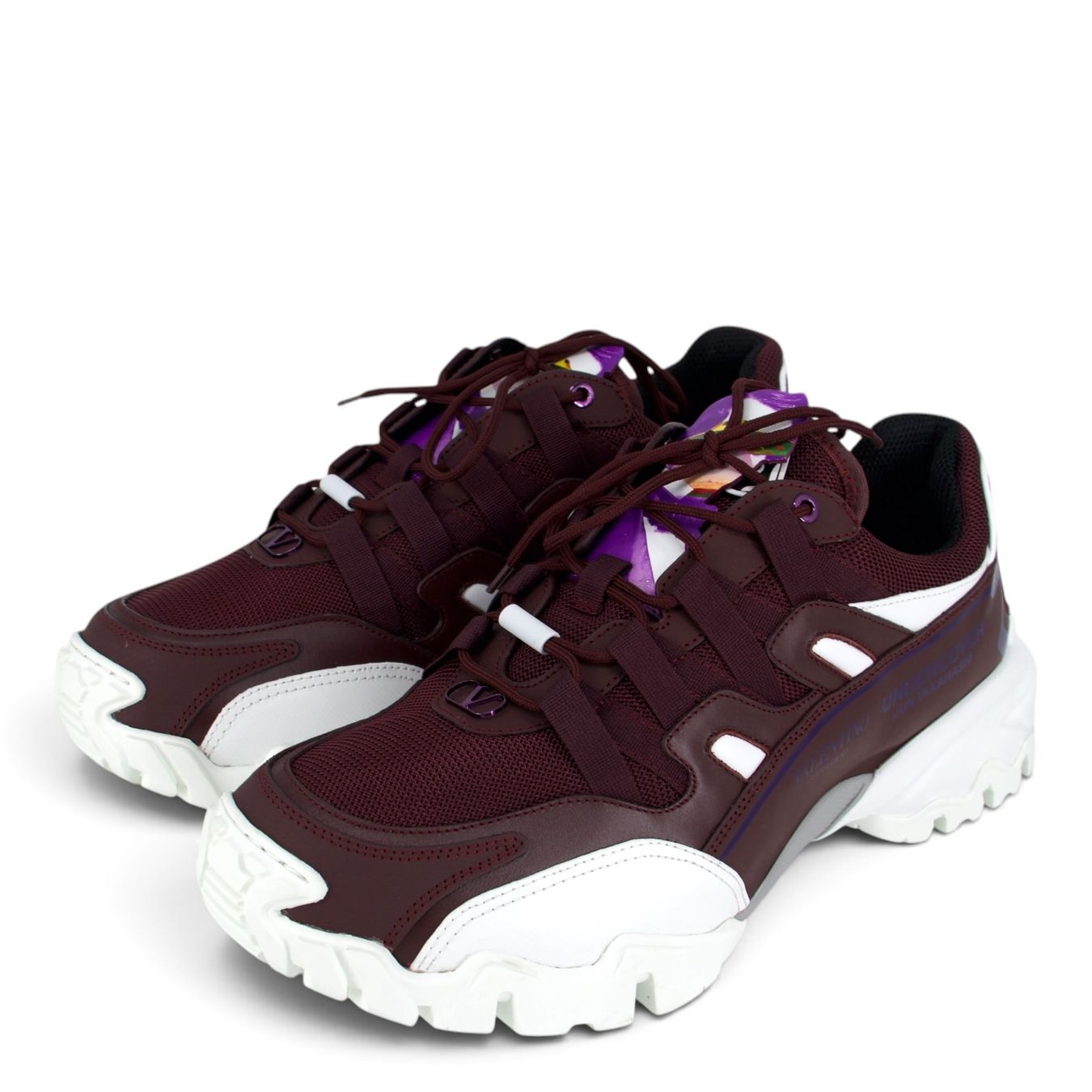 Valentino Scarpe da uomo: Valentino Sneaker bordeaux Gr. 44 – Usato da Binningen venduto da Designerlabels