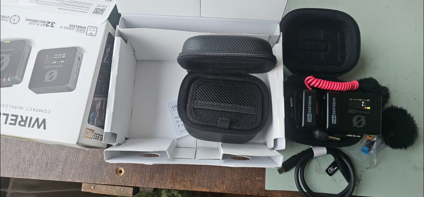 Røde Microfoni: Rode Wireless Pro microphone recorder. Timecode – Usato da Geneve venduto da T36 2