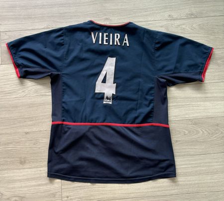 2002-04 Arsenal Away Shirt Vieira #4