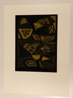 Oskar Dalvit 1955 (1911-1975) Holzschnitt signiert 32i Handa