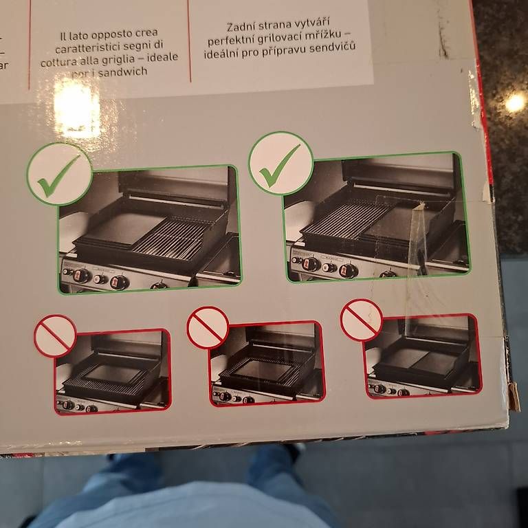 Cucine complete: Weber Grill Plancha – Usato da Goldach venduto da ABTGolf 2