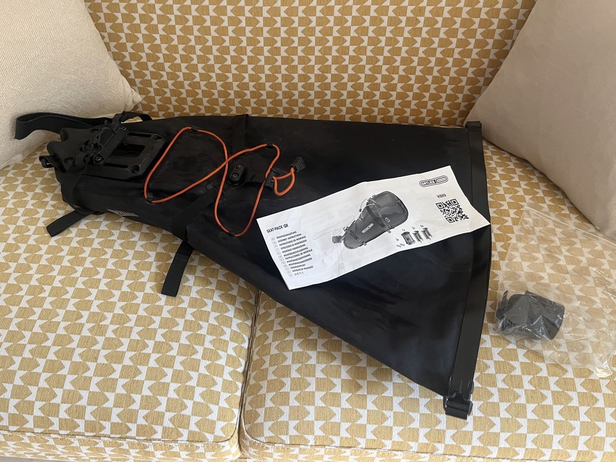 Ortlieb Borse: ORTLIEB Seat-Pack QR - Grösse 13L – Usato da St. Gallen venduto da BikeladyShop 1