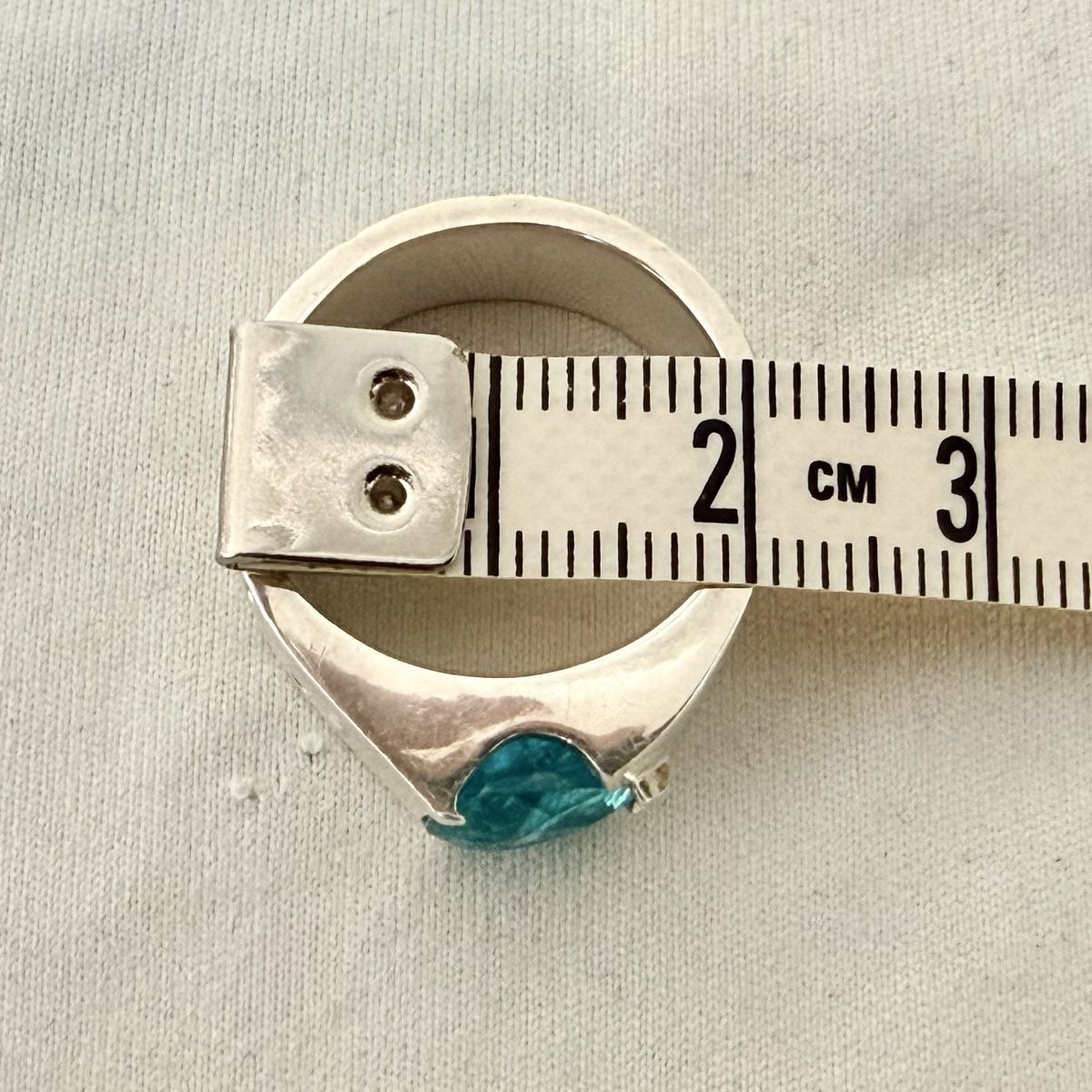 Bagues: Bague en argent - Apatite Paraïba – D'occasion à Marly par Nor_al3 6