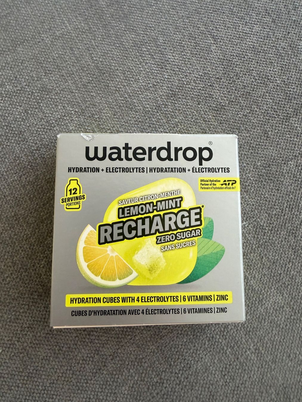 Waterdrop Cibi & Specialità: Waterdrop Lemon-Mint Recharge – Nuovo e nell'imballaggio originale da Ruswil venduto da Thinkpositiv7
