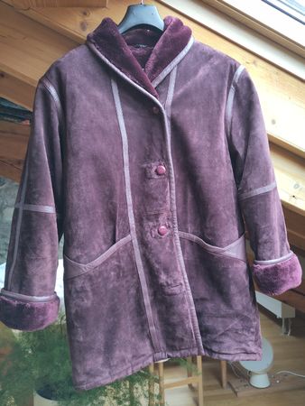 manteau shearling