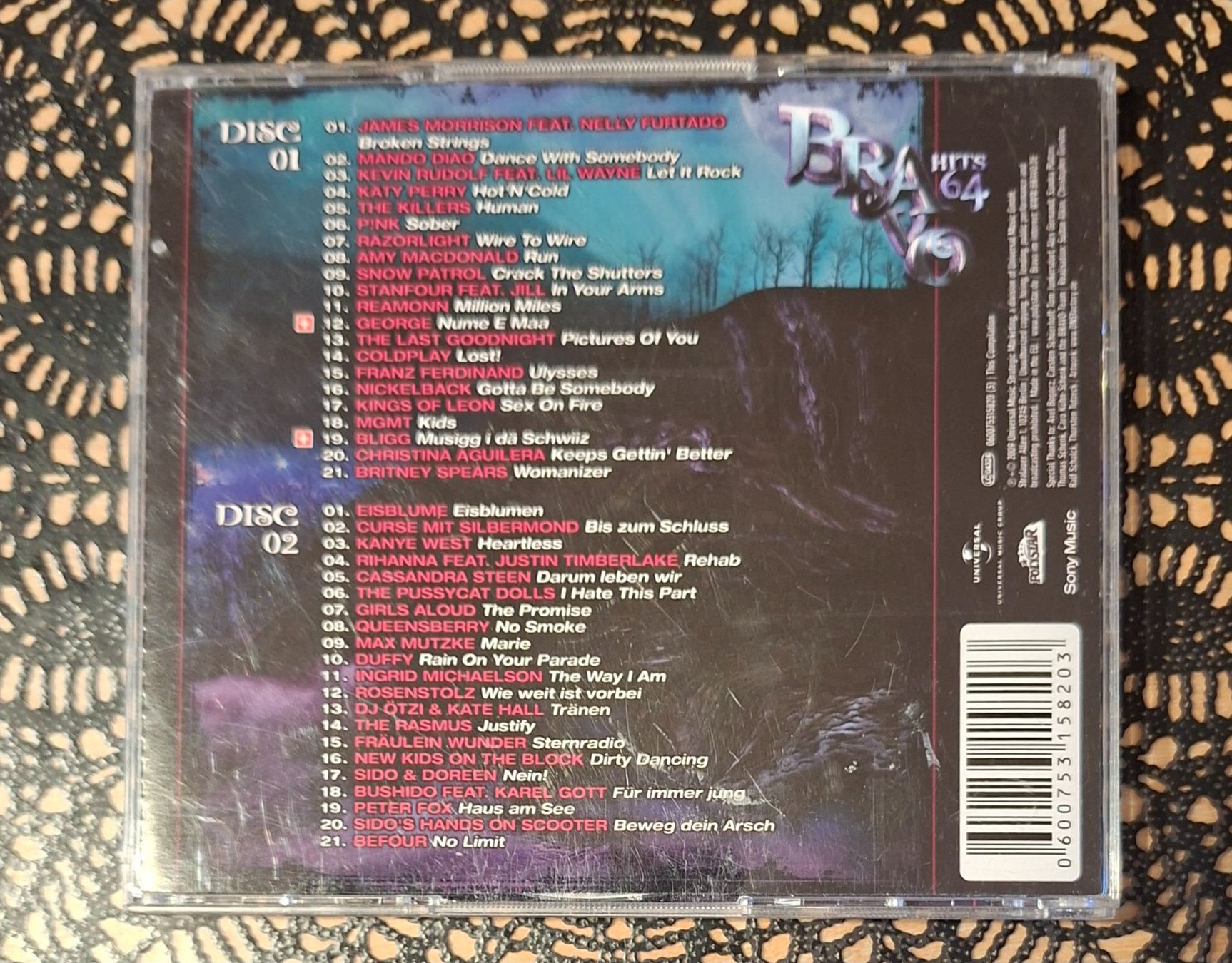 CD: Bravo Hits 64, Doppel CD, 2009, Hit Compilation, Sampler – Usato da Amriswil venduto da Celini3 1