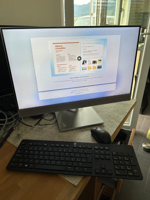Hewlett Packard PC: HP EliteOne 800 All in One Computer i5 7. Gen. SSD Win11 – Usato da Brunnen venduto da 23068