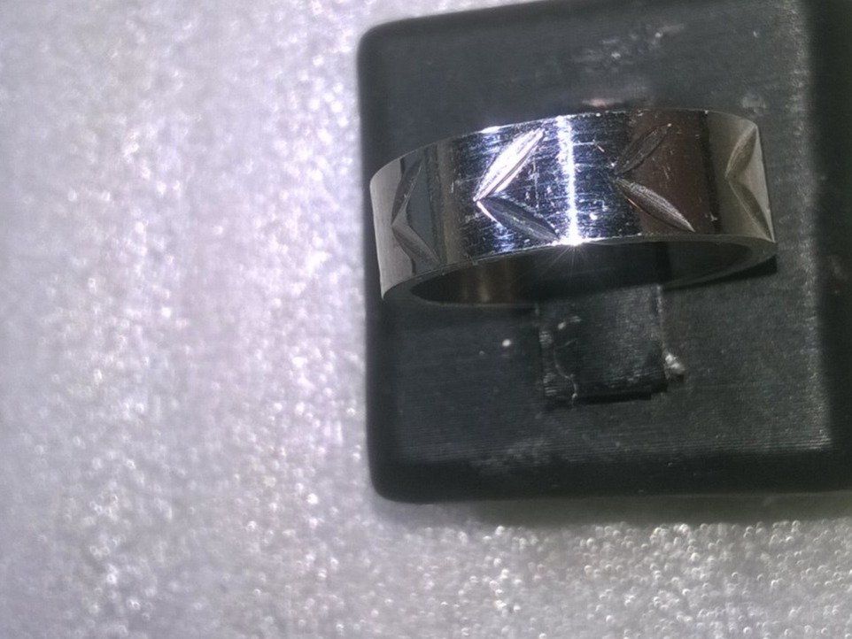Anelli: ring edelsthal,,,silber farbe,,,glanzig – Nuovo (secondo la descrizione) da Basel venduto da bijoutrie_4 4
