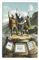 Vive la Suisse - Schwur der 3 Eidgenossen von 1291 - Rütli