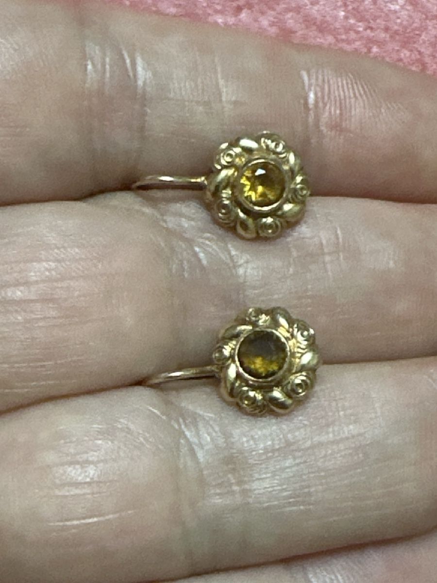 Boucles d'oreille: Boucle d’oreilles en or ancienne – D'occasion à Montreux par Pipo7878 2
