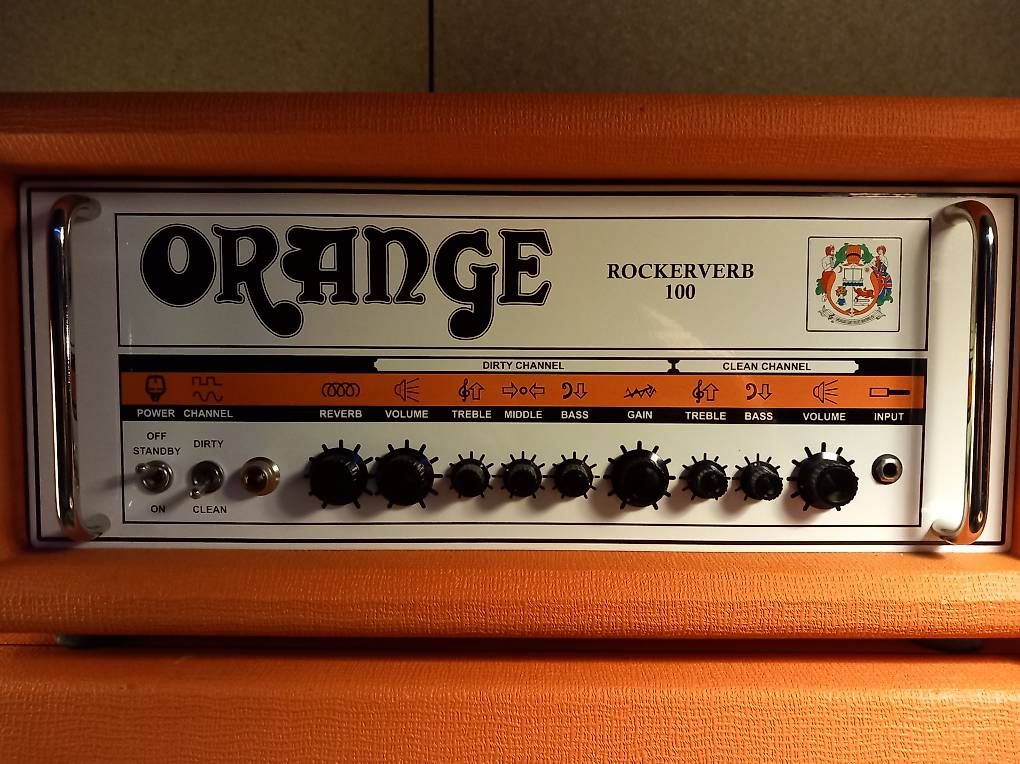 Amplificatori: Orange Rockerverb 100 + PPC412 AD + footswitch – Usato da Lausanne venduto da bcet 1