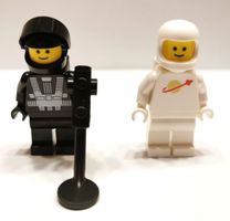 Lego Classic Space und Blacktron Astronaut Minifiguren Neu