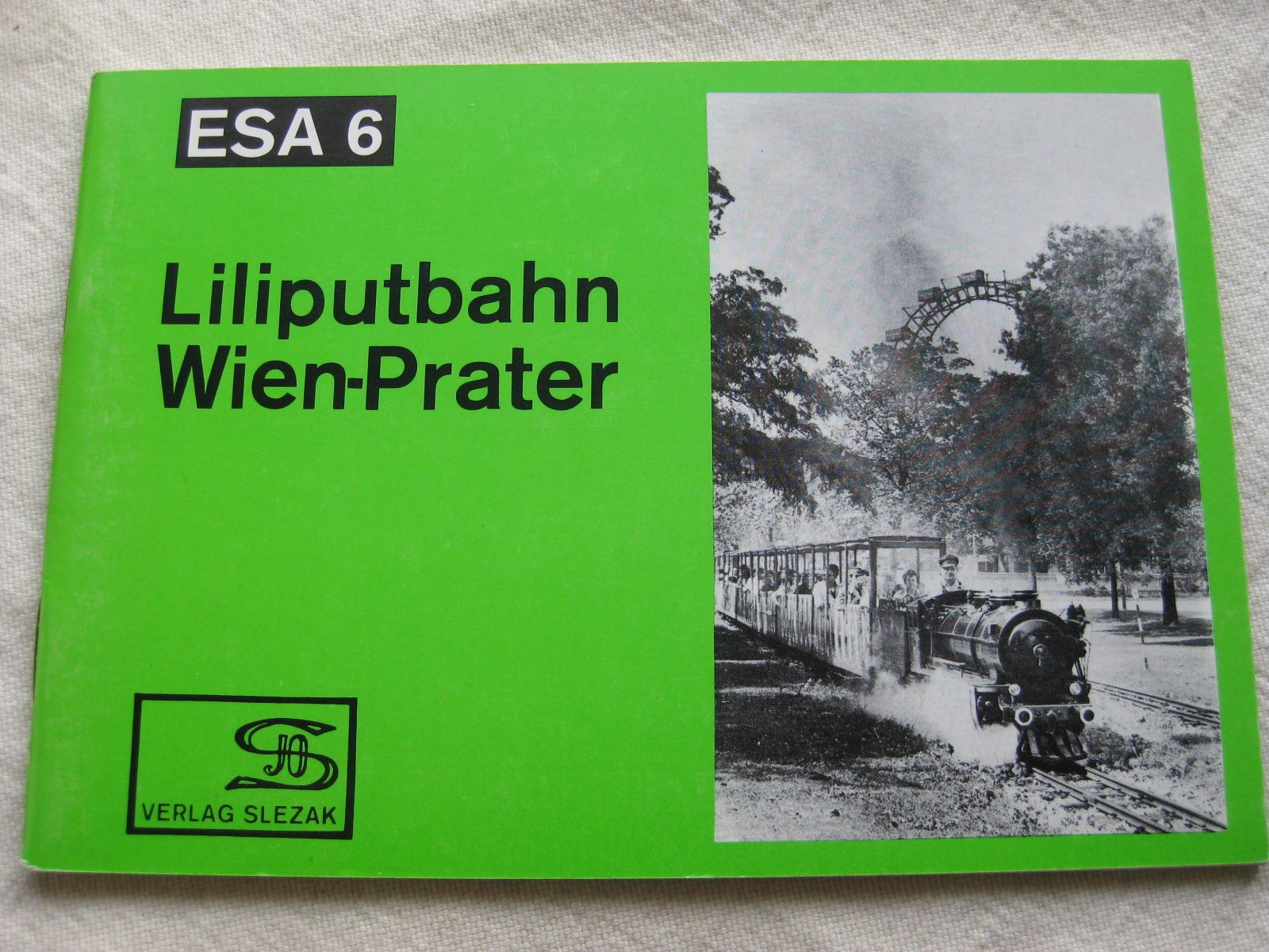 Bücher: Broschüre Liliputbahn Wien-Prater – Gebraucht aus Malters von Marosko