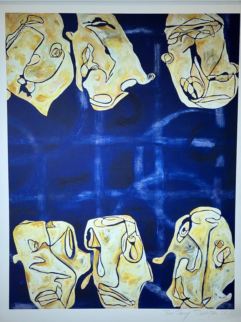 Grafica & Litografie: Original-Lithographie Thomas Tulatelit handsigniert – Usato da Brüttisellen venduto da Betty_1972