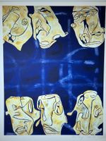 Original-Lithographie Thomas Tulatelit handsigniert