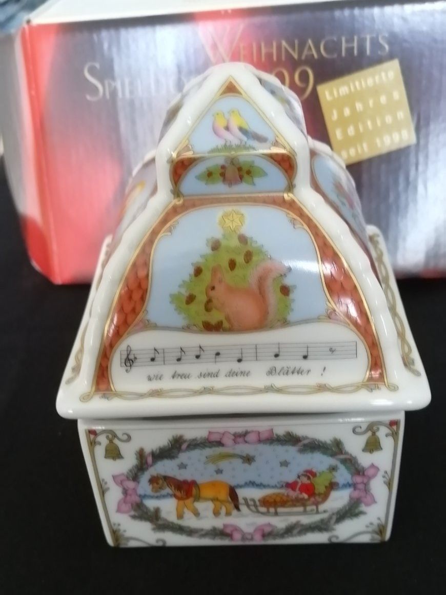 Spieldosen: Hutschenreuther Weihnachtspieldose  1999 – Gebraucht aus Novazzano von malu36 2