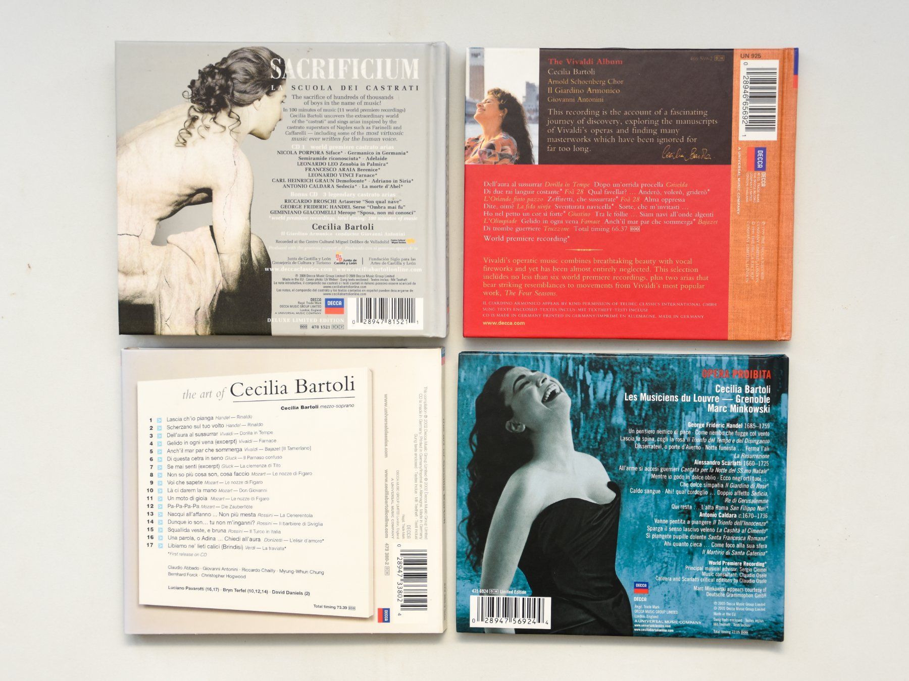 CD: Collection CD Cecilia Bartoli – Usato da Belmont-sur-Yverdon venduto da ag97 1
