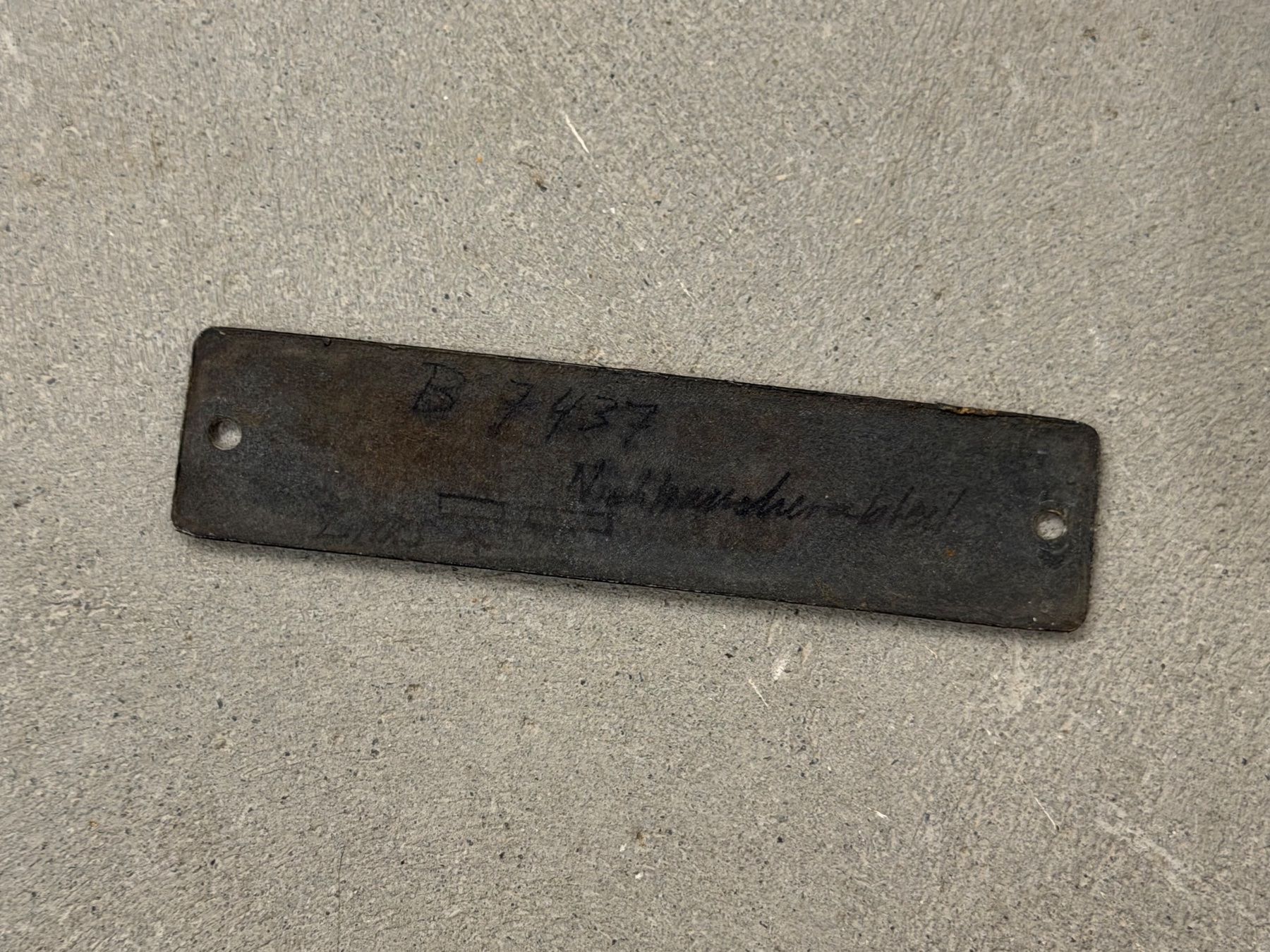 SBB/CFF/FFS Insegne: SBB Schild aus Emaille – Usato da Hünibach venduto da eisenbahnlatino007 1