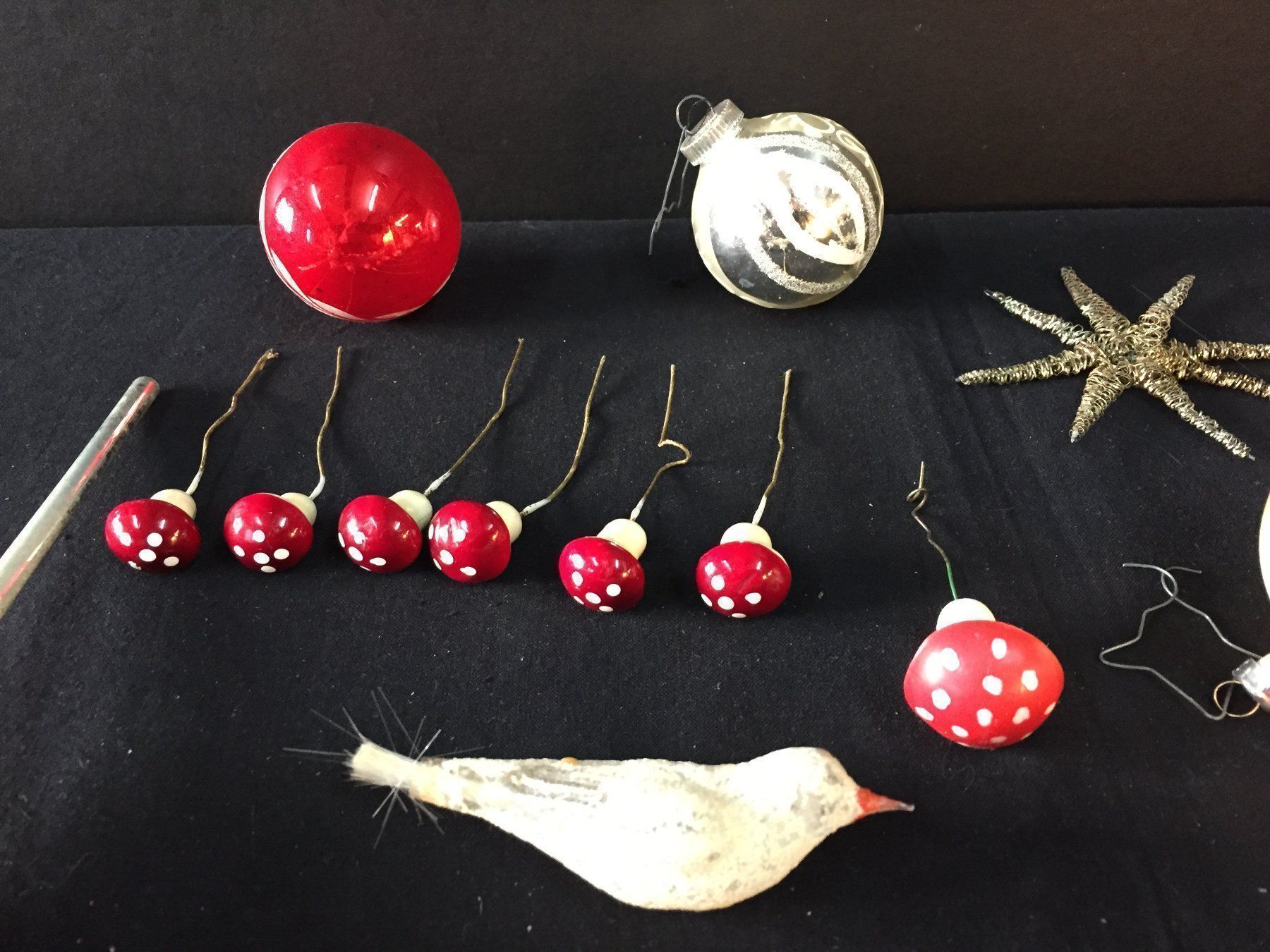 Tutte le decorazioni: Antike Weihnachtsbaum Schmuck + Spitze – Usato da Schaffhausen venduto da sparzone 4