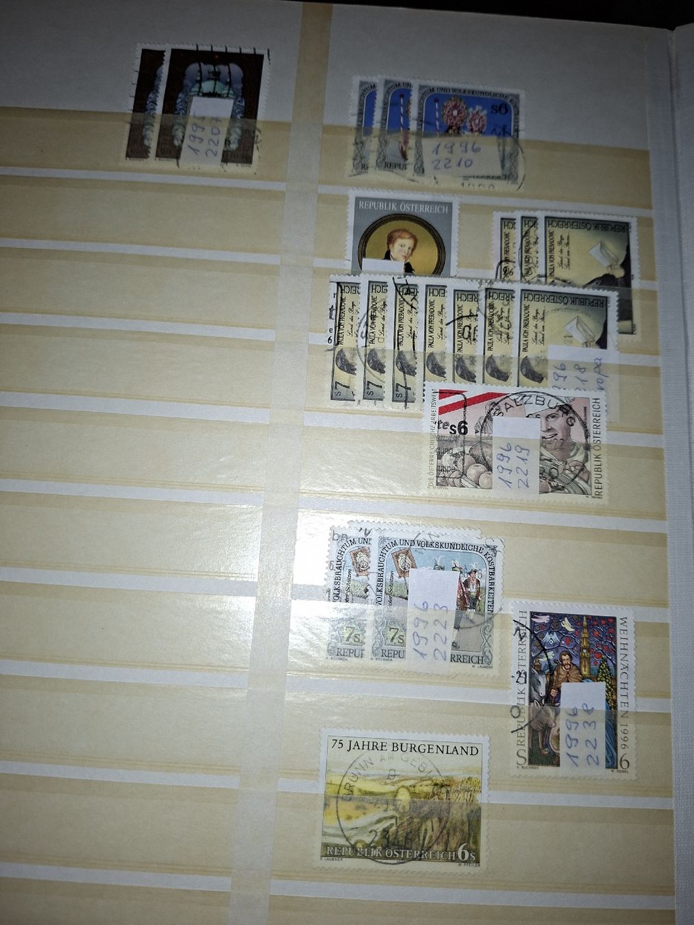 Tutti i francobolli: Briefmarkensammlung Österreich  – Usato da Balgach venduto da SIMEON27 4