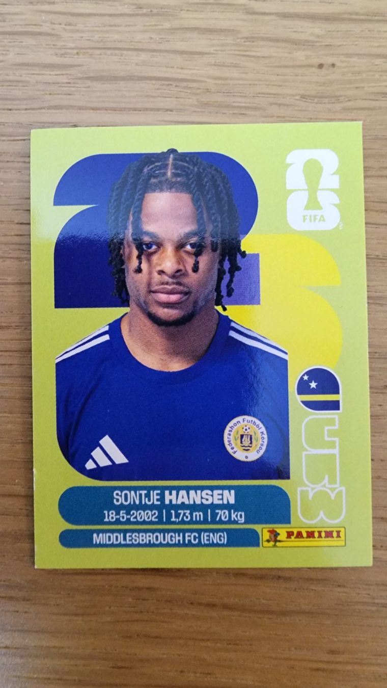Panini Carte collezionabili: Panini Sticker Sontje Hansen CUW 20 – Nuovo (secondo la descrizione) da Volketswil venduto da mal_tqy9