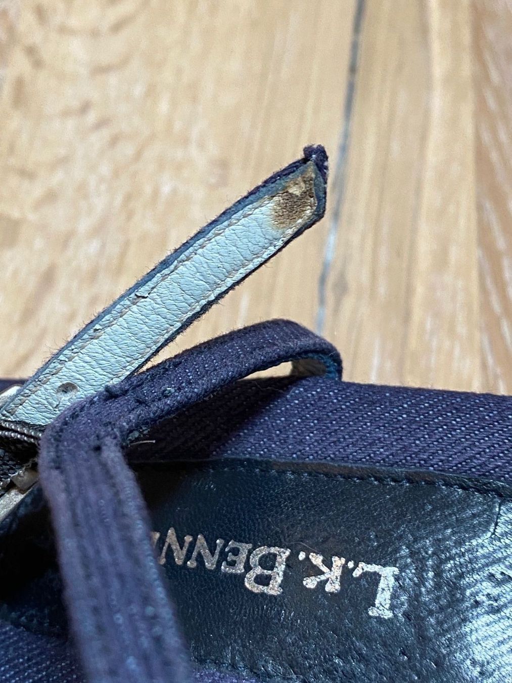 Damenschuhe: Sandales bleues compensées 'LK Bennett' – Gebraucht aus Grund b. Gstaad von PlageNeige 6